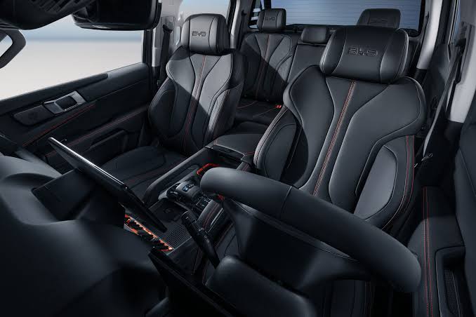 BYD Shark 6 DM. Интерьер и комфорт